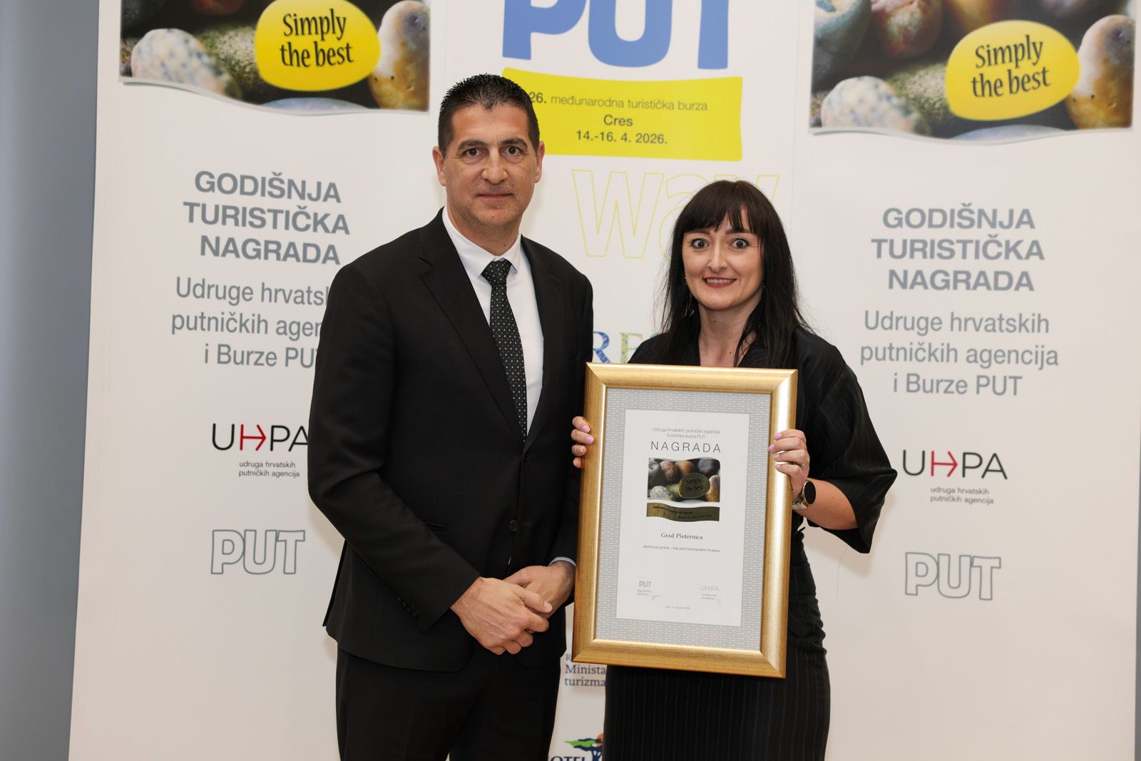 Pleternici nagrada „Simply the Best“ za najbolju turističku destinaciju